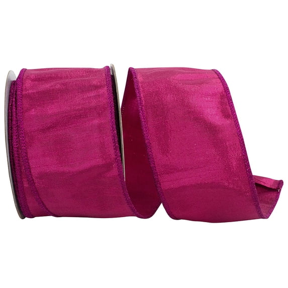Reliant Ribbon - 94259W-222-40F, Ribbon, Fuchsia, 2-1/2 Inch, 10 Yards