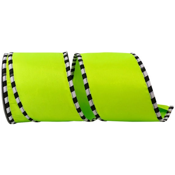 Reliant Ribbon - 94328W-185-10F, Ribbon, Citrus, 4 Inch, 10 Yards