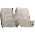 thumbnail image 1 of Reliant Ribbon - 94380W-075-40F, Ribbon, Platinum, 2-1/2 Inch, 10 Yards, 1 of 1