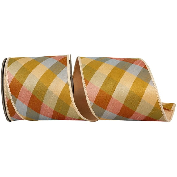 Reliant Ribbon - 94464W-743-10D, Ribbon, Ginger, 4 Inch, 5 Yards
