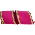thumbnail image 1 of Reliant Ribbon - 94511W-777-10D, Ribbon, Fuchsia/lime, 4 Inch, 5 Yards, 1 of 1