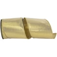 thumbnail image 1 of Reliant Ribbon - 94589W-035-10F, Ribbon, Gold, 4 Inch, 10 Yards, 1 of 1