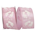 thumbnail image 1 of Reliant Ribbon - 97575W-061-40H, Pitter Patter Wired Edge Ribbon, Pink, 2-1/2 Inch, 20 Yards, 1 of 1