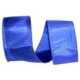 thumbnail image 1 of Reliant Ribbon - 97895W-050-40J, Katy May 2 Wired Edge Ribbon, Royal, 2-1/2 Inch, 25 Yards, 1 of 1