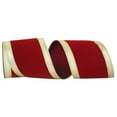 thumbnail image 1 of Reliant Ribbon - 99800W-908-10F, Velvet Dynasty Wired Edge Ribbon, Scarlet, 4 Inch, 10 Yards, 1 of 1