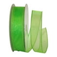 thumbnail image 1 of Reliant Ribbon - 99908W-204-09K, Sheer Lovely Value Wired Edge Ribbon, Lime, 1-1/2 Inch, 50 Yards, 1 of 1