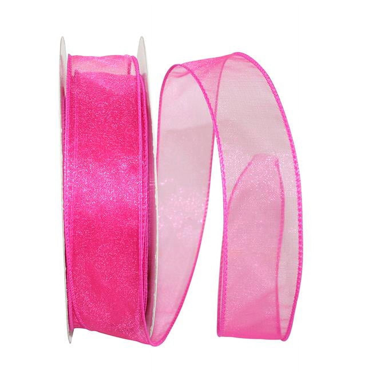 Reliant Ribbon - 99908W-222-09K, Sheer Lovely Value Wired Edge Ribbon ...