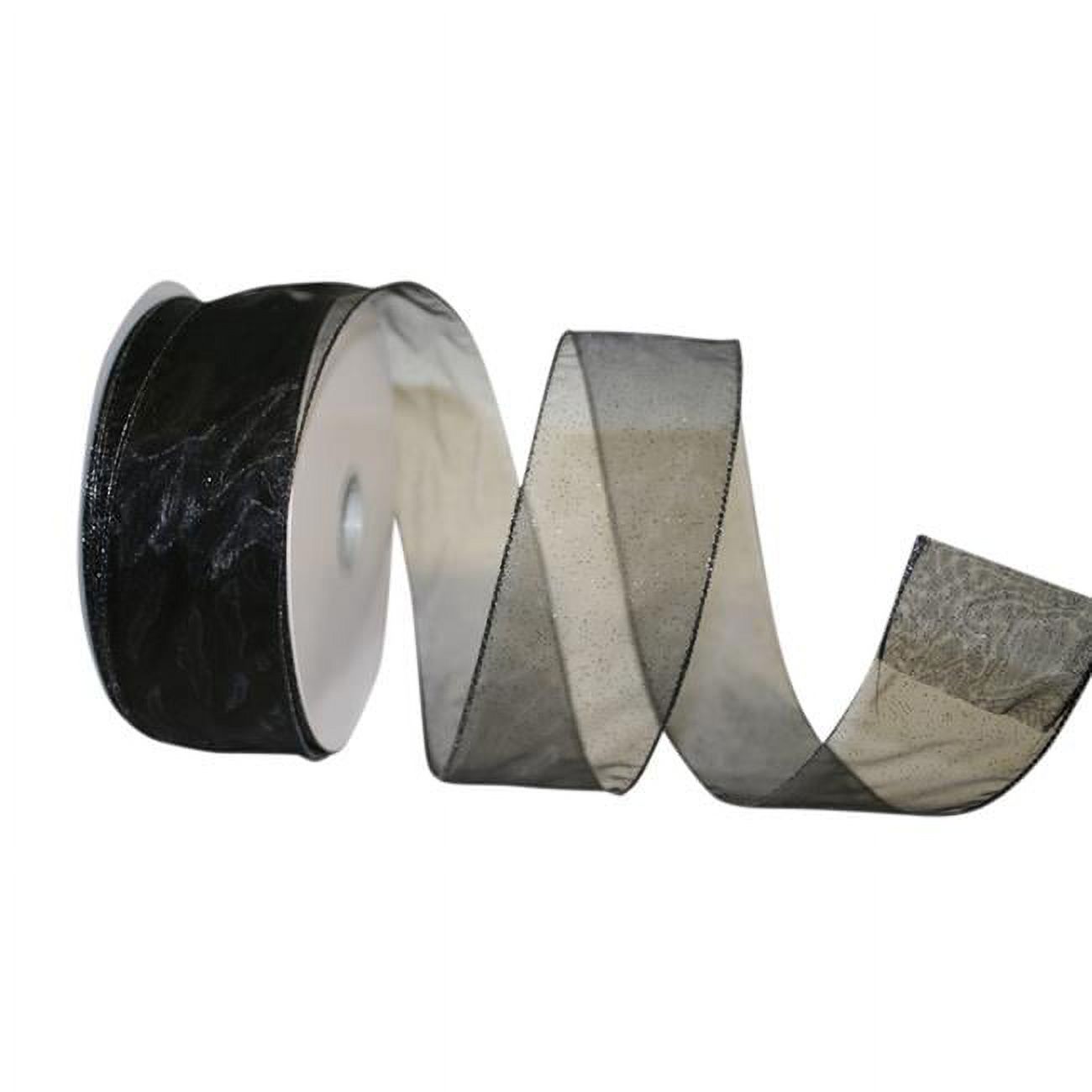 Reliance Ribbon Reliant Ribbon - 99910W-031-40K, Sheer Glitz Value Wired Edge Ribbon ...