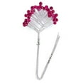 thumbnail image 1 of Reliant Ribbon FT-KK4502R-Q 5 x 2.5 in. Miscellaneous Rhinestone RD Quintet, Rose - 12 Piece, 1 of 1