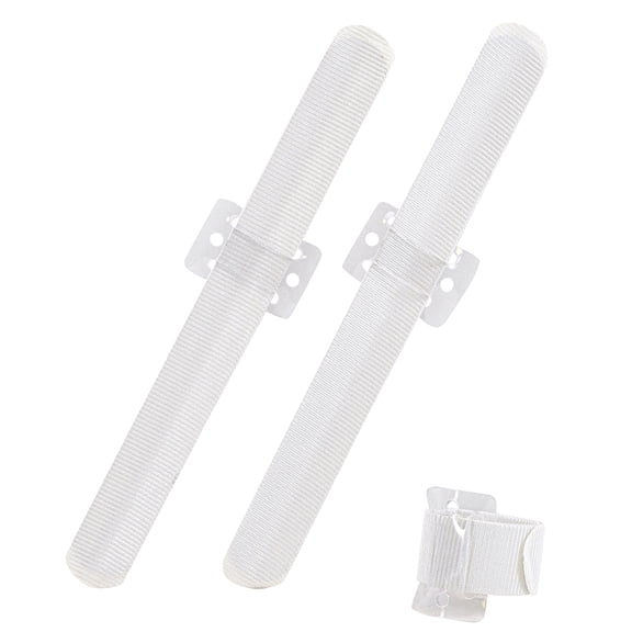 Reliant Ribbon - FT-MA2601WH-Z, Slaplets-white Rd Floral Accessories, White, Miscellaneous, 3 Pieces