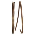 thumbnail image 1 of Reliant Ribbon Single Face Satin All Occasion Brown Polyester Ribbon, 3600" x 0.25", 1 of 5