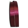 thumbnail image 1 of Reliant Ribbon Single Face Satin All Occasion Burgundy Polyester Ribbon, 3600" x 0.87", 1 of 5