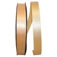thumbnail image 1 of Reliant Ribbon Single Face Satin All Occasion Gold Polyester Ribbon, 3600" x 0.87", 1 of 5
