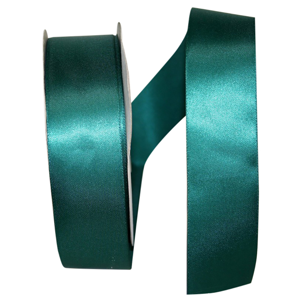 Reliant Ribbon Single Face Satin All Occasion Hunter Green Polyester ...