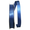 thumbnail image 1 of Reliant Ribbon Single Face Satin All Occasion Light Navy Polyester Ribbon, 3600" x 0.87", 1 of 5