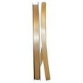 thumbnail image 1 of Reliant Ribbon Single Face Satin All Occasion Old Gold Polyester Ribbon, 3600" x 0.37", 1 of 5