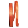 thumbnail image 1 of Reliant Ribbon Single Face Satin All Occasion Orange Polyester Ribbon, 3600" x 0.62", 1 of 5