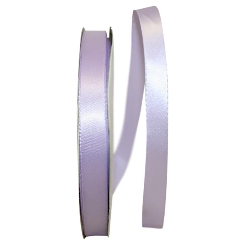 Reliant Ribbon Single Face Satin All Occasion Orchid Polyester Ribbon, 3600" x 0.62"