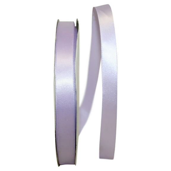 Reliant Ribbon Single Face Satin All Occasion Orchid Polyester Ribbon, 3600" x 0.62"
