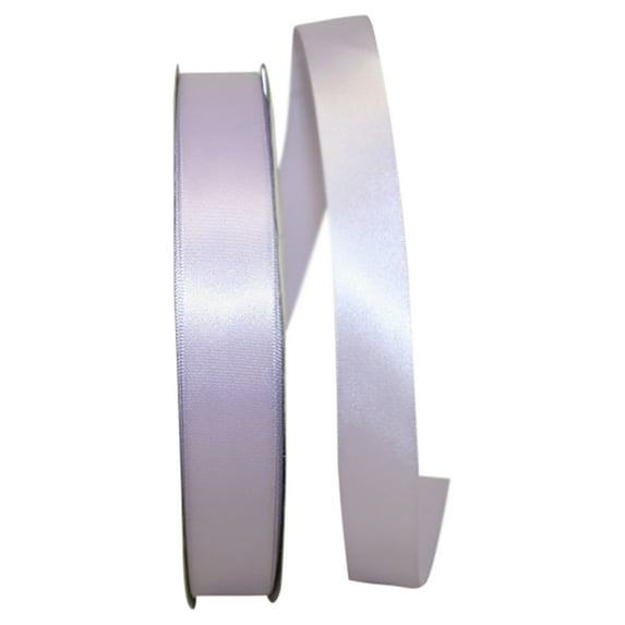 Reliant Ribbon Single Face Satin All Occasion Orchid Polyester Ribbon, 3600" x 0.87"