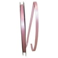 thumbnail image 1 of Reliant Ribbon Single Face Satin All Occasion Pink Polyester Ribbon, 3600" x 0.25", 1 of 5