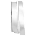 thumbnail image 1 of Reliant Ribbon Single Face Satin All Occasion White Polyester Ribbon, 3600" x 0.87", 1 of 5
