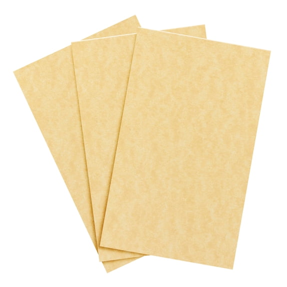 Relic Gold Parchment Cardstock – Multipurpose Parchment Card Stock for Certificates, Menus and Wedding Invitations | Medium Weight 65lb Cover (176gsm) | 8.5 x 14” (Legal Size) | 50 Sheets per Pack