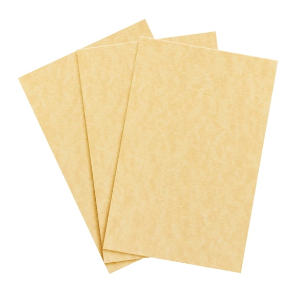 Relic Gold Parchment Paper – Great for Certificates, Menus and Wedding Invitations | 24lb Bond / 60lb Text / 90GSM | 11" x 17" (Ledger Size) Paper for Writing, Copy, Printing | 100 Sheets per Pack