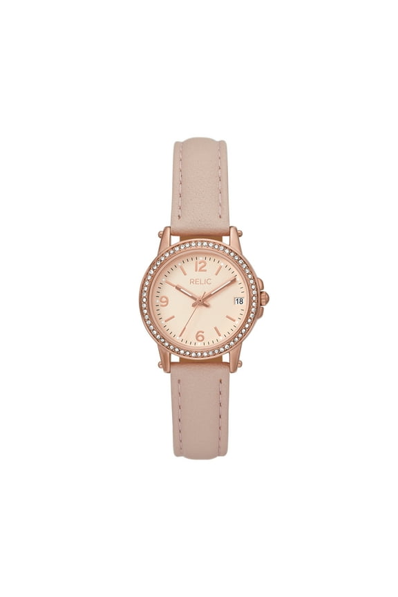 Women's Matilda Three-Hand Date, Rose Gold-Tone Alloy Watch