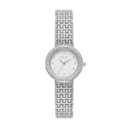Relic by Fossil Womens Chloi Three-Hand Silver Alloy Watch
