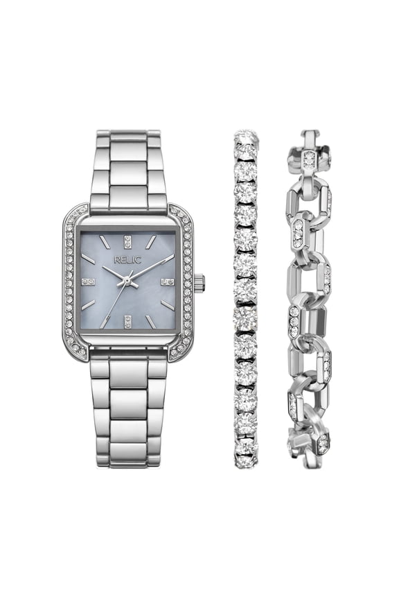 byFossil Women's Jenna Three-Hand Silver Alloy Watch