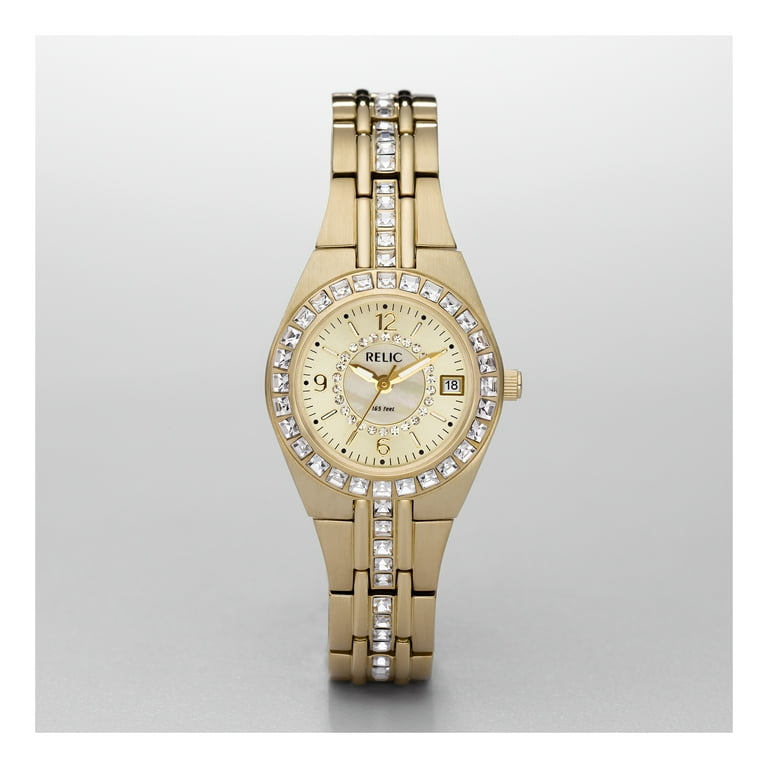 Fossil Watches White Relic Watch By Fossil Watches Relic Diamond