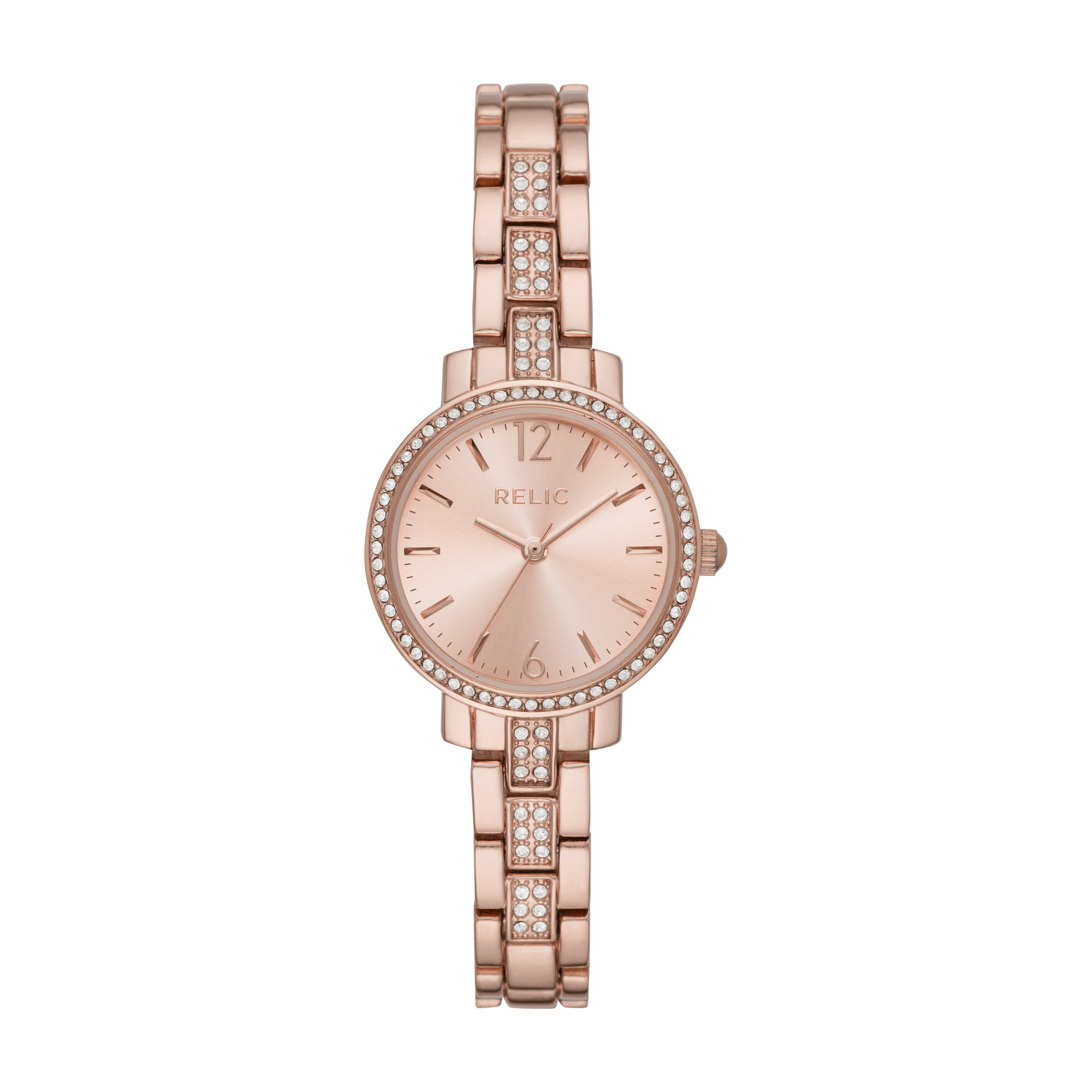 Relic by Fossil Women's Reagan Rose Gold-Tone Alloy Watch - Walmart.com