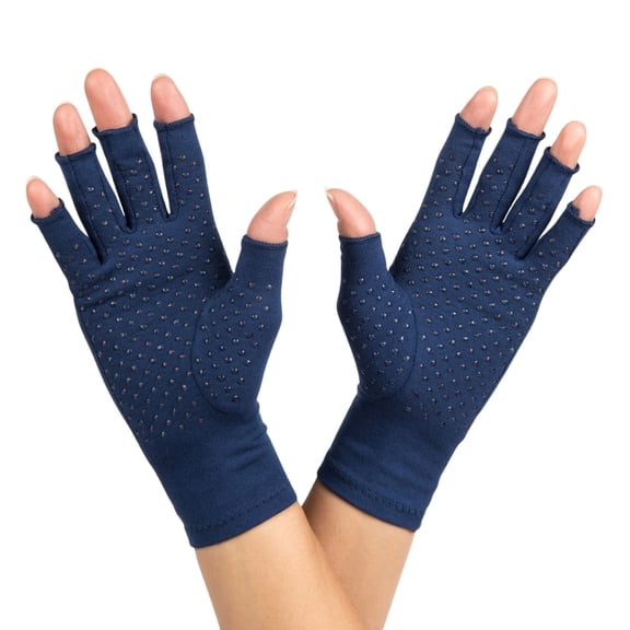 Grace & Able Relief From Arthritis Compression Gloves: Silicone Dots For Extra Grip