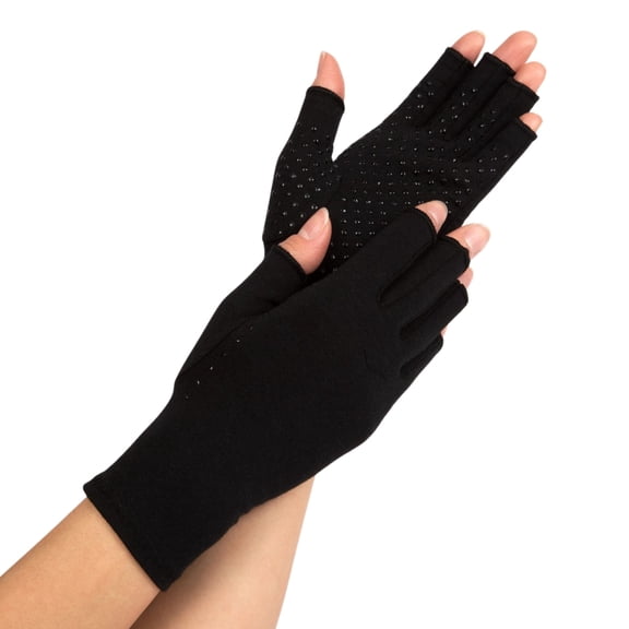 Grace & Able Relief From Arthritis Compression Gloves: Silicone Dots For Extra Grip