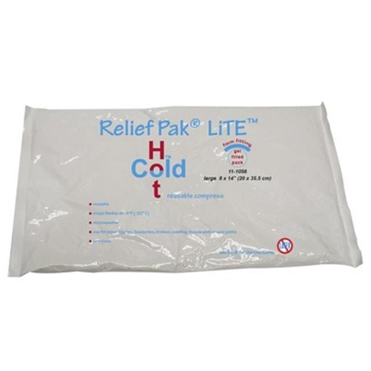Relief Pak Val-u Pak LiTE Cold n' Hot Pack - 8 Relief Pak Val-u Pak LiTE Cold n' Hot Pack - 8