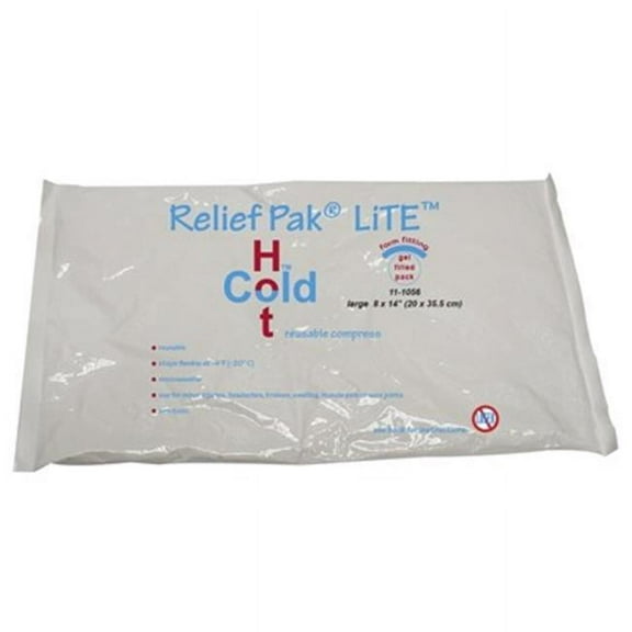 Relief Pak Lite Hot Cold Reusable Compress, Large