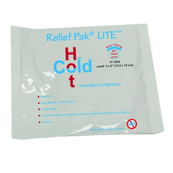 Relief Pak Lite Hot Cold Reusable Compress, Small