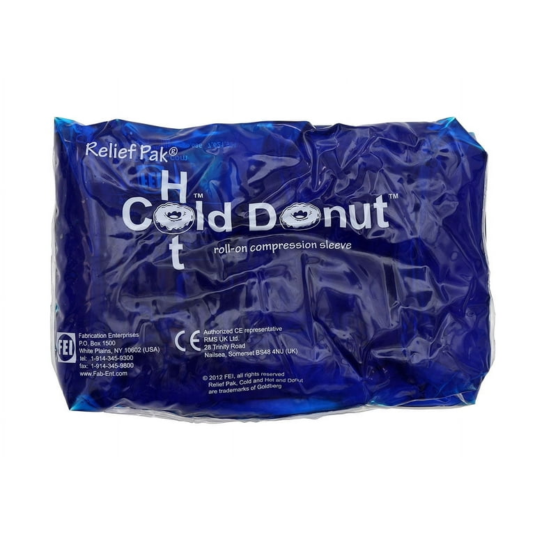 Relief Pak Cold n' Hot Donut Compression Sleeve - large (for 15 Relief Pak Cold n' Hot Donut Compression Sleeve - large (for 15