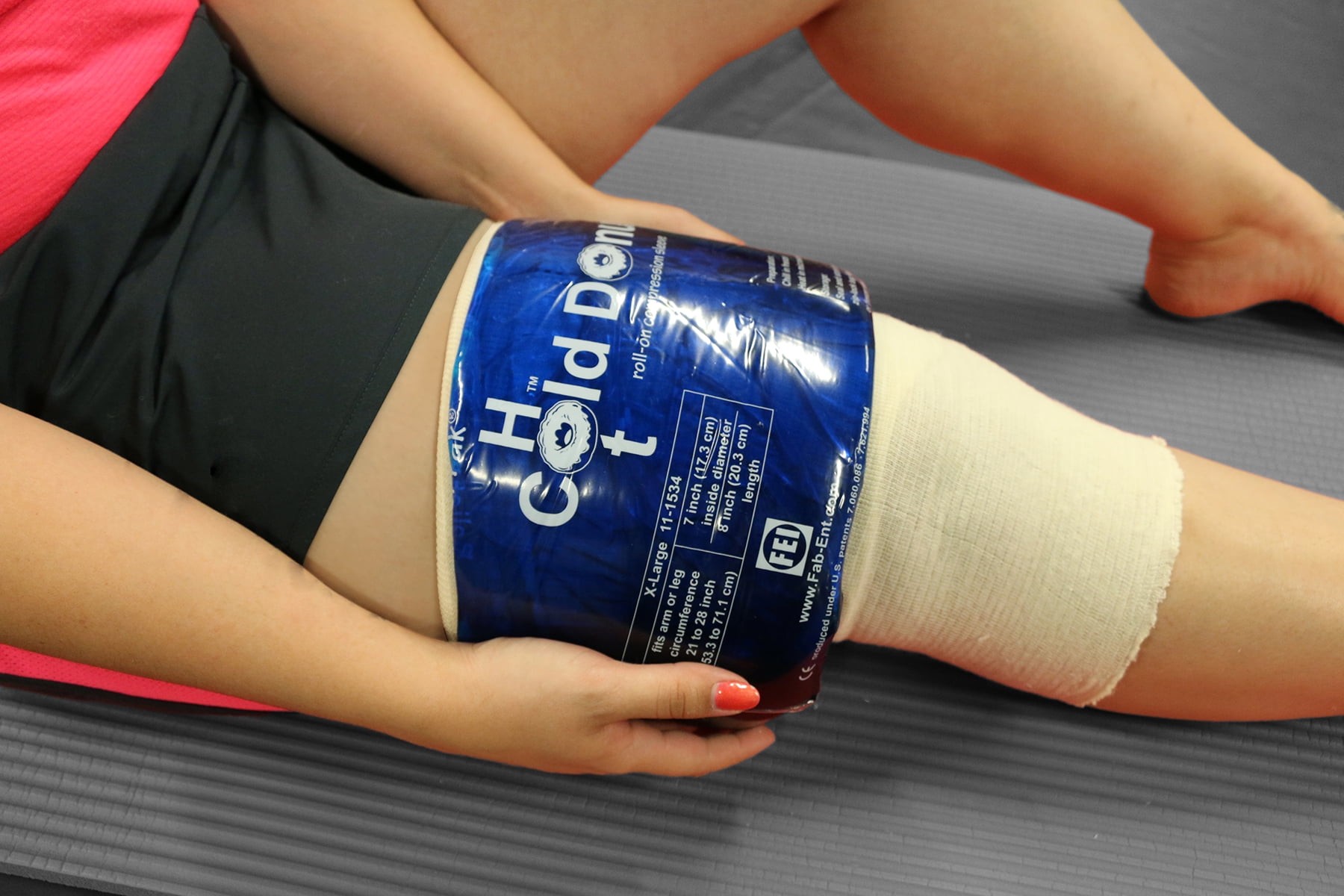 Relief Pak Cold n' Hot Donut Compression Sleeve - finger (for up to 1 Relief Pak Cold n' Hot Donut Compression Sleeve - finger (for up to 1