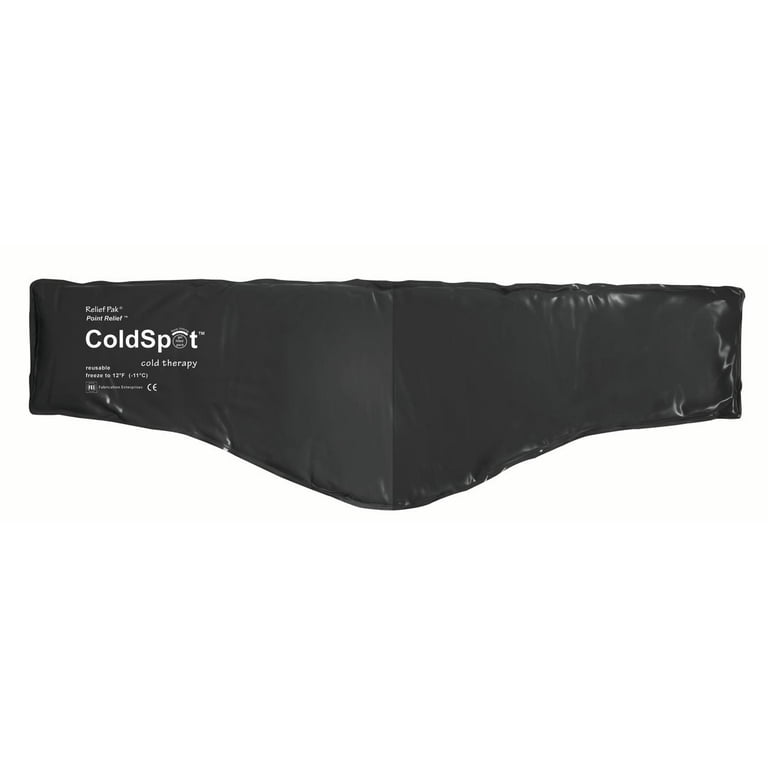 Relief Pak ColdSpot Black Urethane Pack - oversize - 11 Relief Pak ColdSpot Black Urethane Pack - oversize - 11