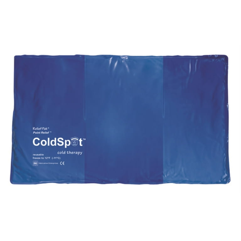 Relief Pak ColdSpot Black Urethane Pack - oversize - 11 Relief Pak ColdSpot Black Urethane Pack - oversize - 11
