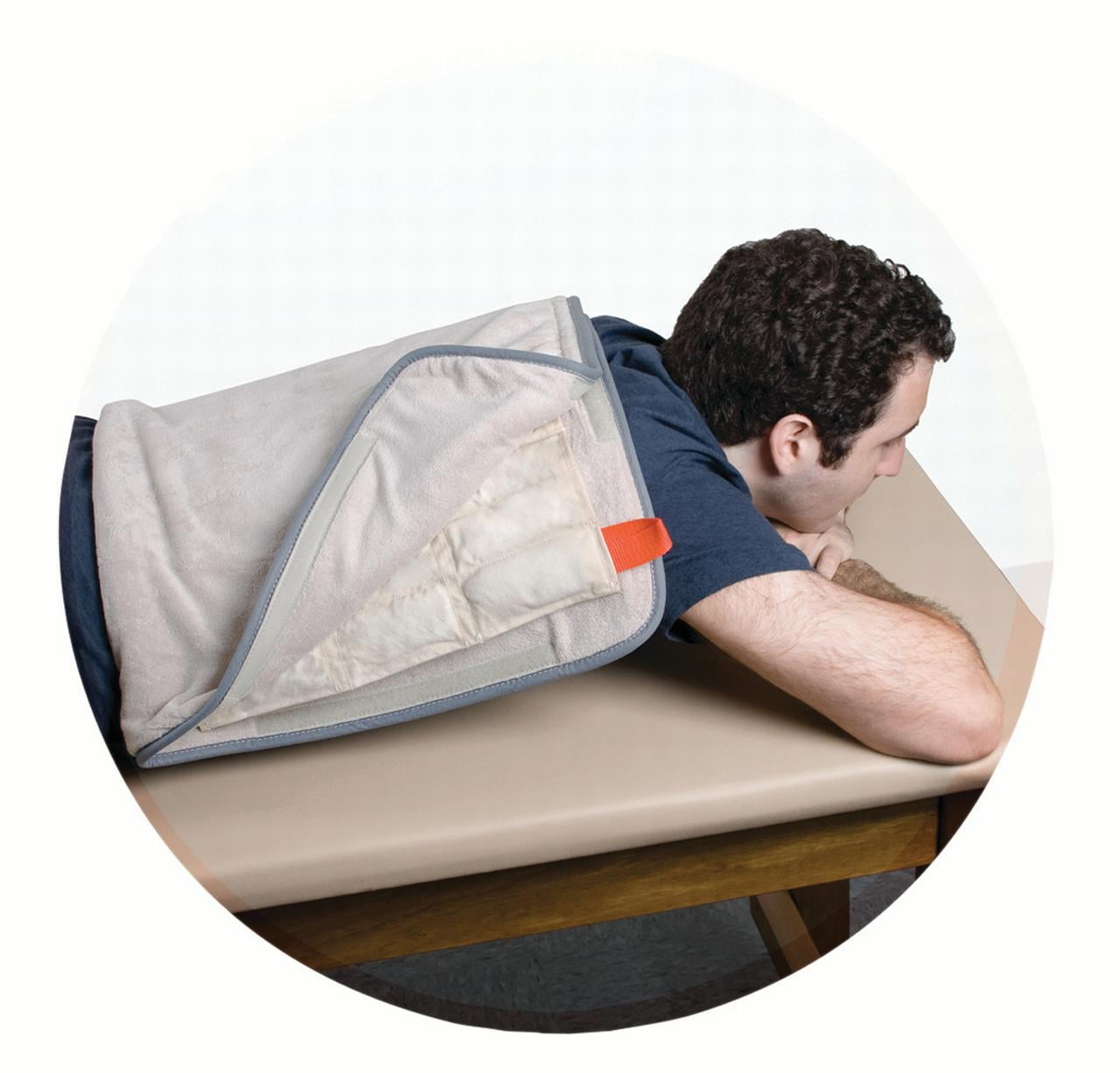 Relief Pak\xc2\xae HotSpot\xc2\xae Moist Heat Pack Cover - All-Terry Microfiber - oversize - 24.5" x 36" - Case of 12