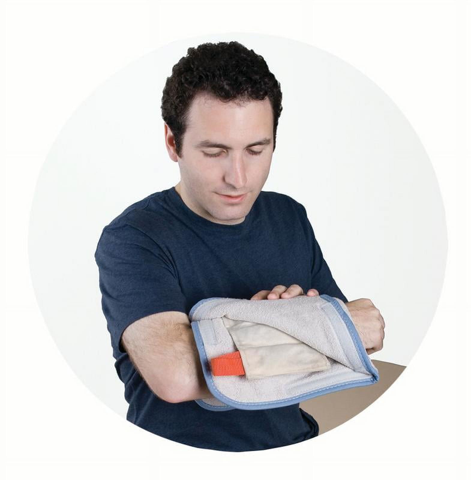 Relief Pak\xc2\xae HotSpot\xc2\xae Moist Heat Pack Cover - Terry with Foam-Fill - half size - 12" x 15" - Case of 12