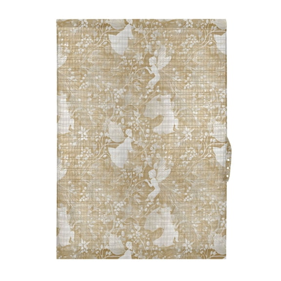 Relief Pattern Door Curtain Blackout Thermal Insulated Door Side Curtain Panels Privacy 25x40in