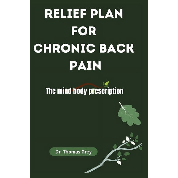 Relief Plan for Chronic Back Pain: The mind body prescription (Paperback)