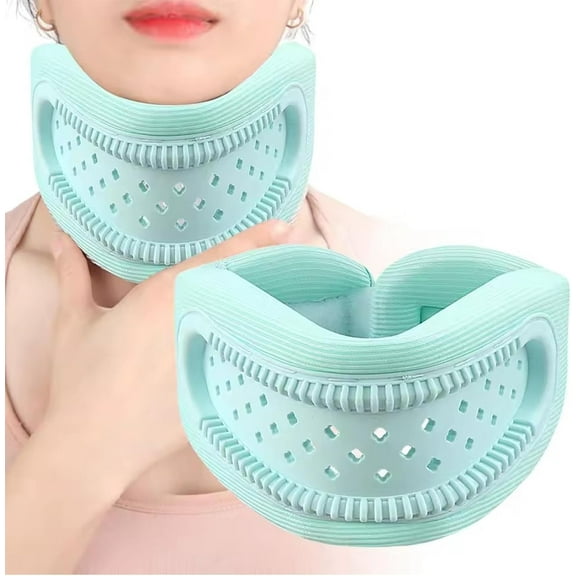 Relief Pressure Hollow-Out Breathable Soft Neck Brace, Neck Braces for Posture Pain Relief and Support, Stabilizer Hump Corrector Cervical Collar Necks Traction Devices for Home Use