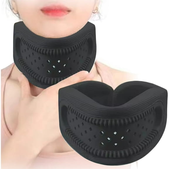 Relief Pressure Hollow-Out Breathable Soft Neck Brace, Neck Braces for Posture Pain Relief and Support, Stabilizer Hump Corrector Cervical Collar Necks Traction Devices for Home Use