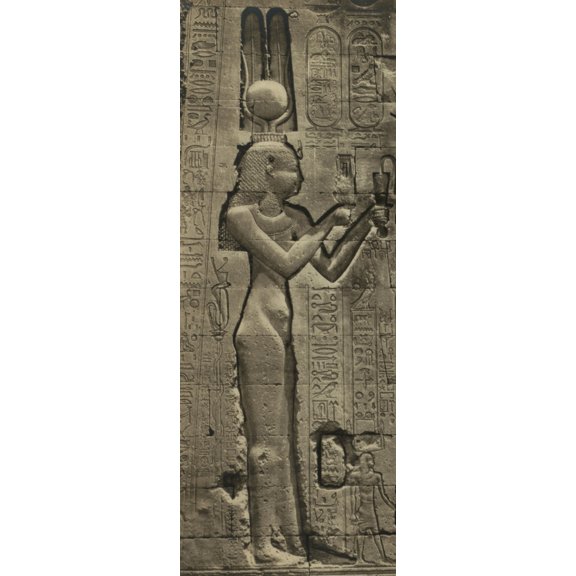 Relief Sculpture Of Cleopatra Vii (69-30 Bc) History (18 x 24)