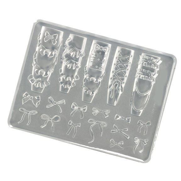 Relief Silicone Mould For Creative Nails Designs Craft Projects And Decorative Art Applications